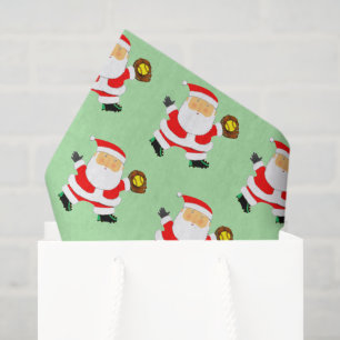 Softball Player Christmas Tissue Paper
