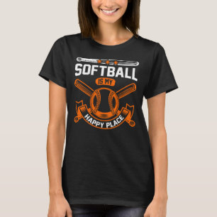 Softball Player Coach Fan Funny Quotes 65 player T-Shirt