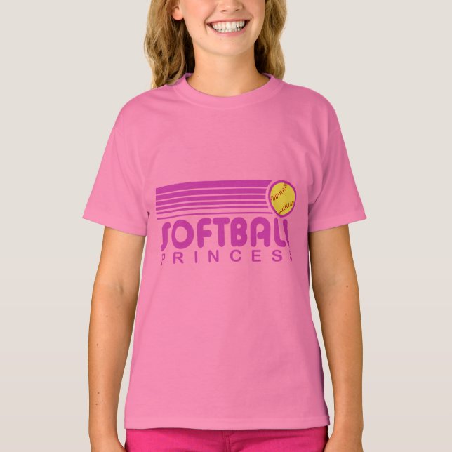 Softball Princess T-Shirt (Front)