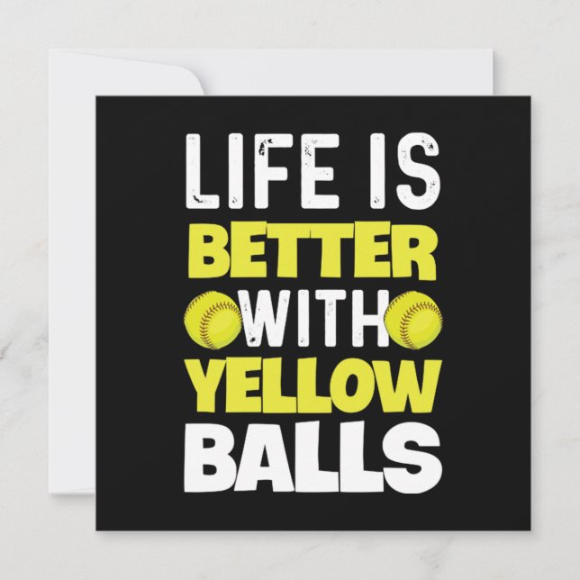 Softball Quote for a Softball Pitcher Thank You Card (Front)