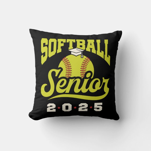 Softball Senior Class of 2025 Cushion (Front)