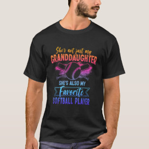 Softball Shirt Grandma Grandparents Softball Grand