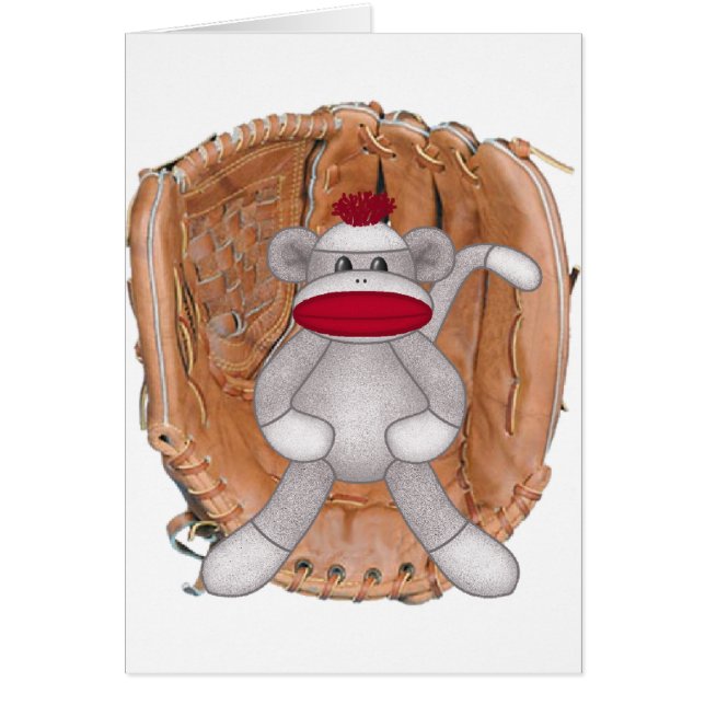 Softball Sock Monkey (Front)