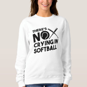 Softball Softball-Racket Sweatshirt