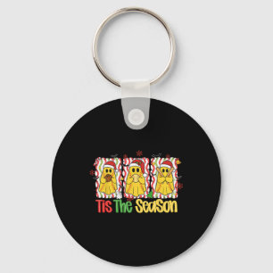 Softball Spooky Ghost Christmas Halloween Tis The Key Ring