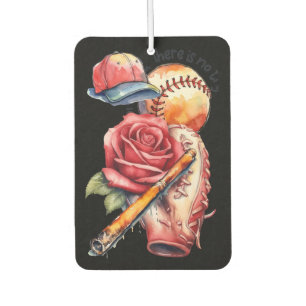Softball Summer Car Air Freshener