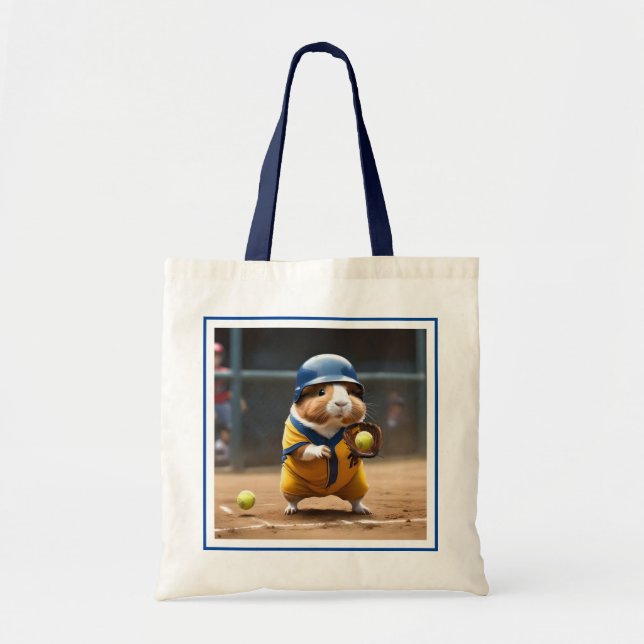 Softball Superstar: The Guinea Pig's Big Game, Tote Bag (Front)