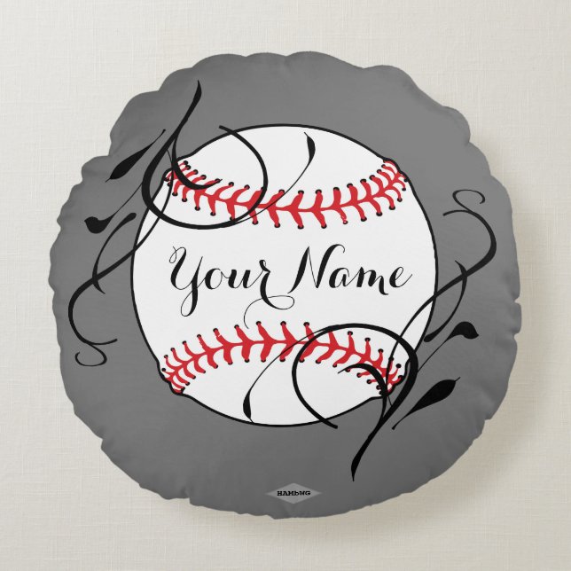 SoftBall Throw Pillow - HAMbyWG - Any colour (Front)