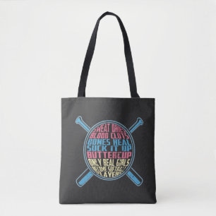 Softball Tote Bag