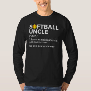 Softball Uncle Definition Best Uncle Ever T-Shirt