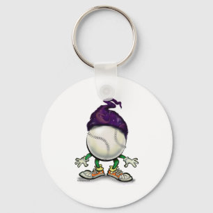 Softball Wizard Key Ring