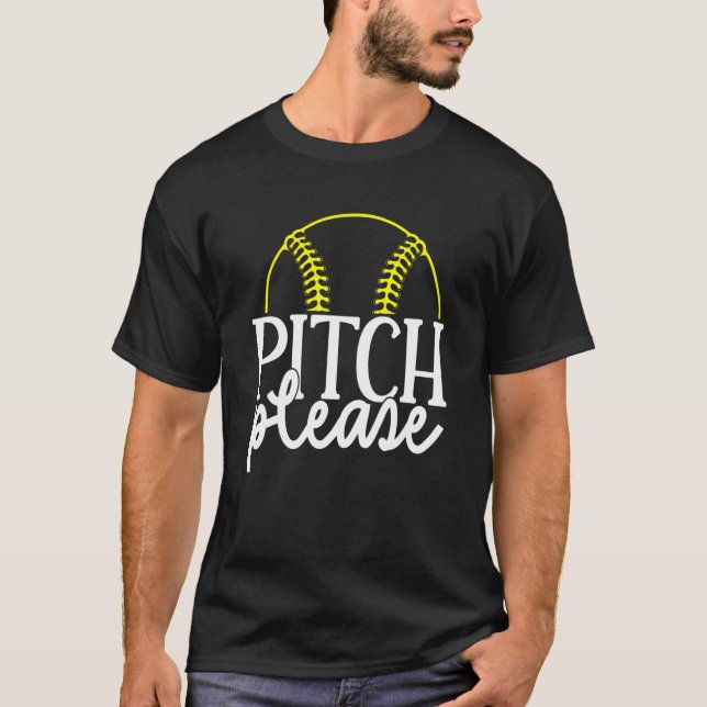 Softball Womens Softball Player Softball Girl 6 T-Shirt (Front)