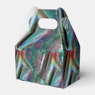 Softened psychedelic woody texture, digital rugged favour box