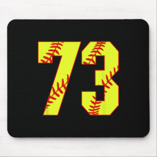 Softll #73 Fast Pitch Love Softll Mom Favorite Pla Mouse Pad