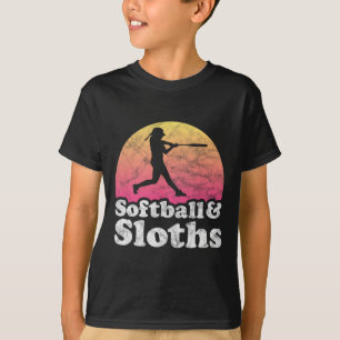 Softll And Sloths Women Or Girls Sloth T-Shirt