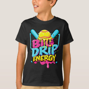 Softll Big Drip Energy Girls Ice Cream Dripping So T-Shirt