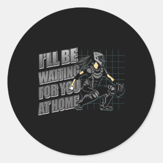 Softll Catcher Confident Promise Tough Women And T Classic Round Sticker