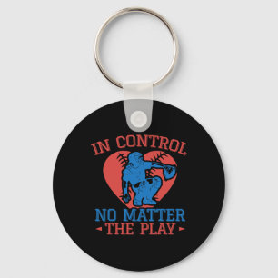 Softll Catcher In Control No Problem Softll Mom Key Ring