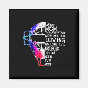 Softll Catcher-mom The Sweetest Mother's Day Costu Magnet