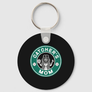 Softll Catcher's Mom For Women Mother Of Softll Ca Key Ring