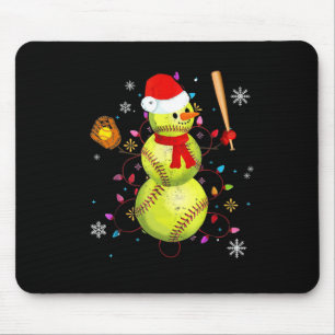 Softll Christmas Funny Softll Snowman Xmas Gifts Mouse Pad