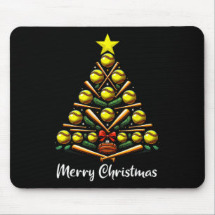 Softll Christmas Tree Lights Funny Softll Player X Mouse Pad