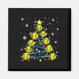 Softll Christmas Tree Merry Christmas Pajamas Men  Magnet