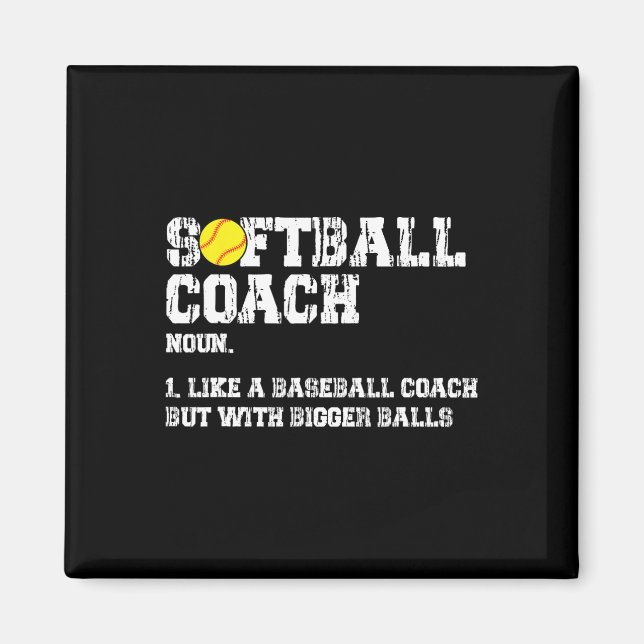 Softll Coach Definition Like A Sell Coach  Magnet (Front)
