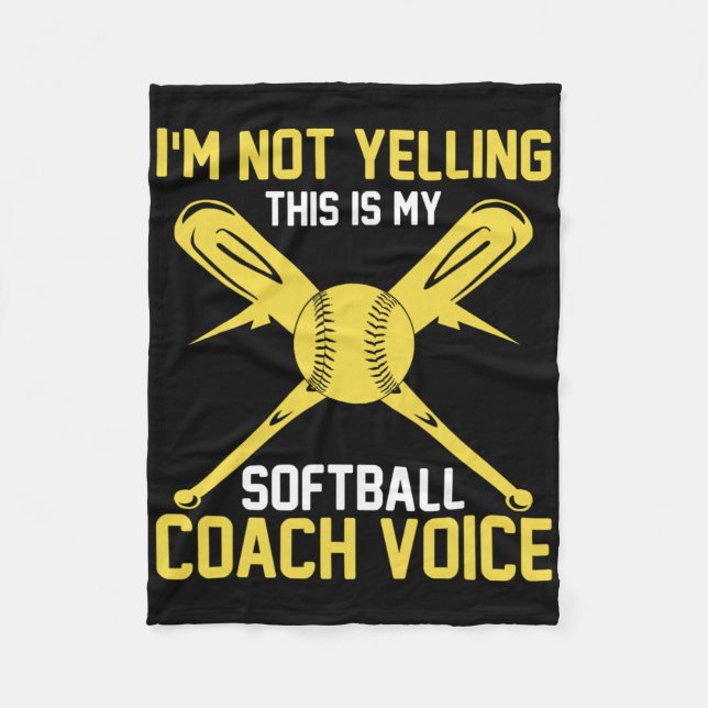 Softll Coaching Voice - Istant Coach Softll  Fleece Blanket (Front)