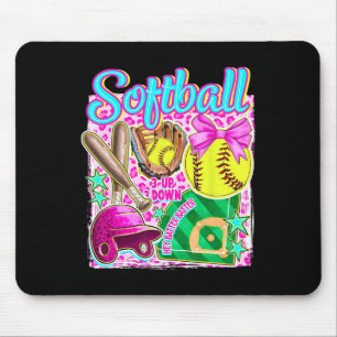 Softll Coquette Bow Softll Mom Mother's Day Mouse Pad