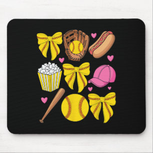 Softll Coquette Bow Softll Mom Mothers Day Women M Mouse Pad