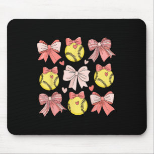 Softll Coquette Bow Softll Mum Mothers Day Softll Mouse Pad