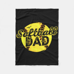 Softll Dad Daddy Fathers Day Fleece Blanket