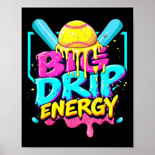 Softll Drip For Girls Ice Cream Drip Youth Girls S Poster