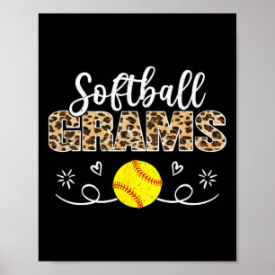 Softll Grams Leopard Funny Softll Player Poster