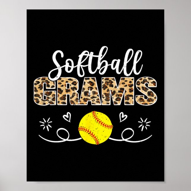 Softll Grams Leopard Funny Softll Player  Poster (Front)