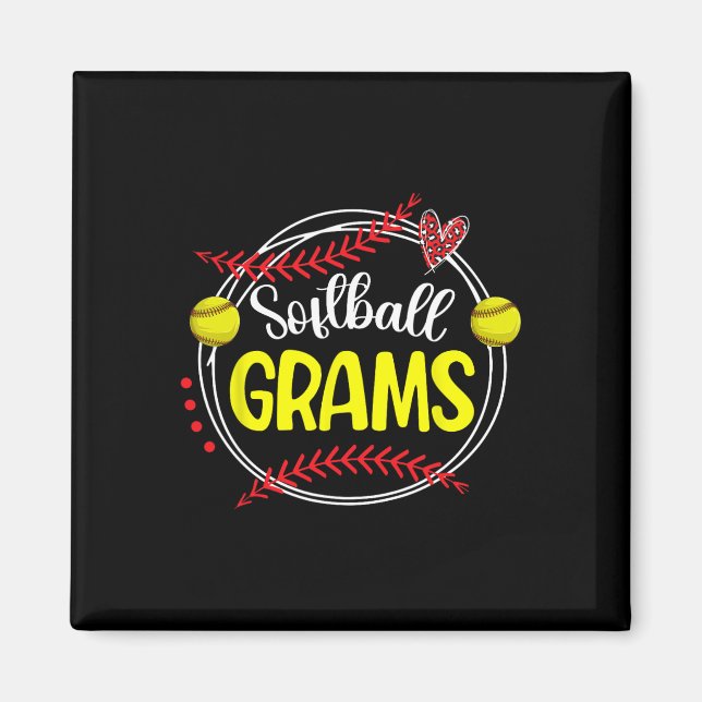 Softll Grams Proud Grams Of A Softll Player Grams  Magnet (Front)