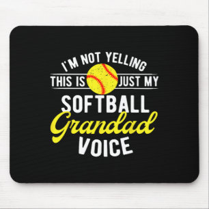 Softll Grandad Voice Grandad Of A Softll Player Gr Mouse Pad
