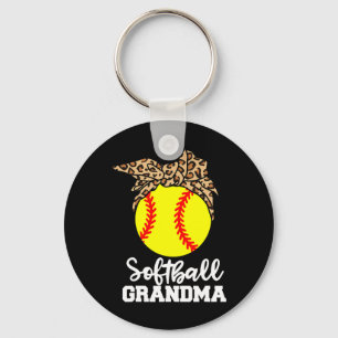 Softll Grandma Funny Leopard Grandma Key Ring