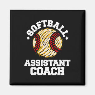 Softll Istant Coach Distressed Vintage Funny Gamed Magnet