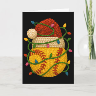 Softll Ll Santa Hat Christmas Softll Xmas Lights Card