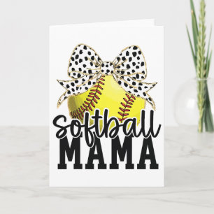 Softll Mum Coquette Bow Sell Mum Mother's Day Card