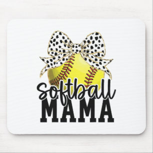 Softll Mum Coquette Bow Sell Mum Mother's Day Mouse Pad