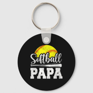 Softll Papa Softll Player Game Day Father&#; s Day Key Ring
