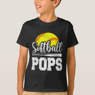 Softll Pops Softll Player Game Day Father&#; s Day T-Shirt