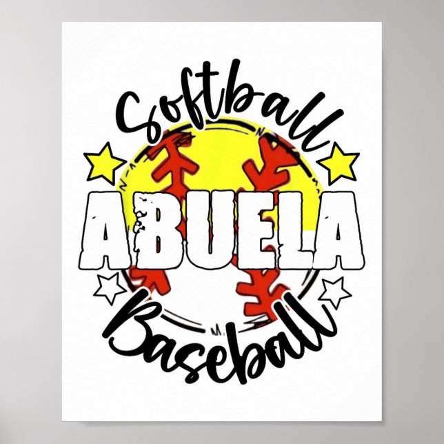 Softll Sell Abuela Funny Softll Sell Lover  Poster (Front)