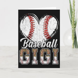 Softll Sell Gigi Heart Leopard Print Mother's Day Card