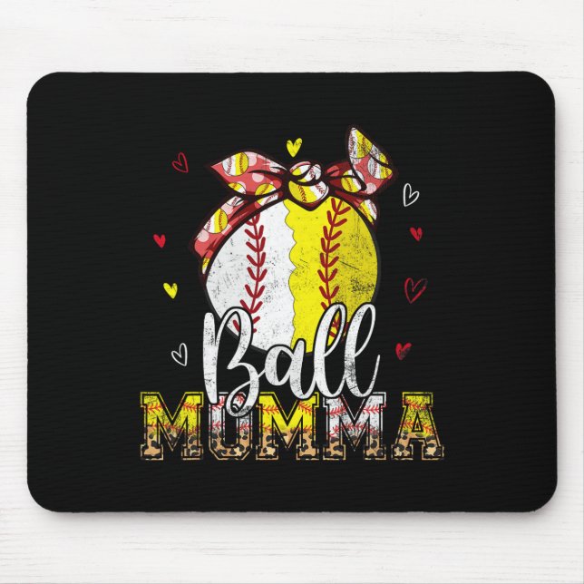 Softll Sell Ll Momma Ndana Leopard Mothers Day  Mouse Pad (Front)