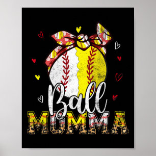 Softll Sell Ll Momma Ndana Leopard Mothers Day Poster