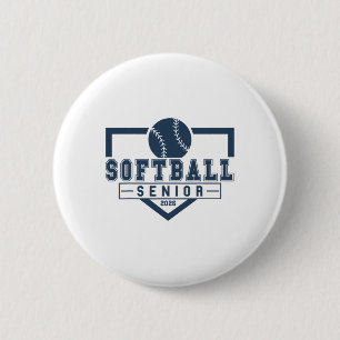 Softll Senior Night Softll Senior 2026 Graduation  6 Cm Round Badge